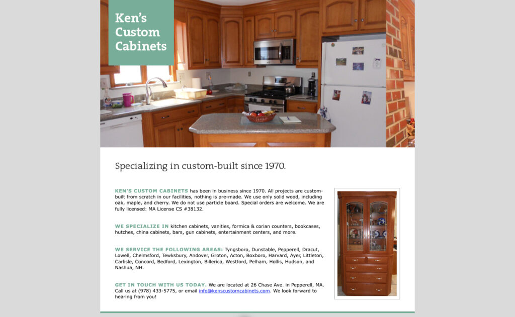Ken's Custom Cabinet