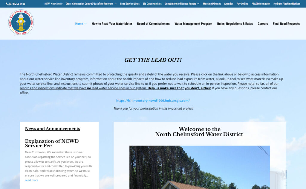 North Chelmsford Water